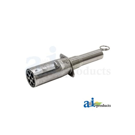 A & I Products Plug, Implement Lights, 7 Pin (North America) 4.2" x1.5" x1.5" A-5407P